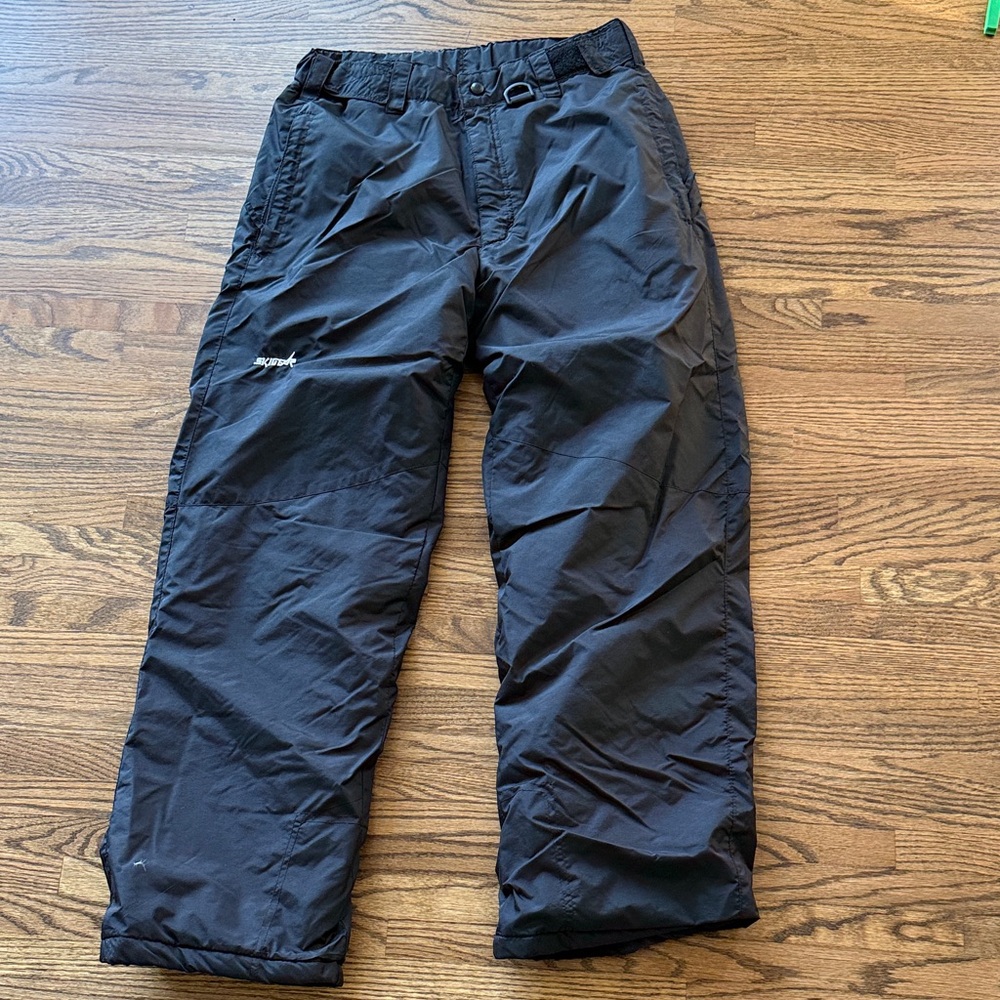Black Insulated Men’s waterproof Pants - skigear